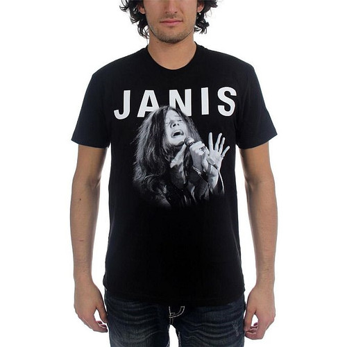 Janis Joplin - Singing T-Shirt