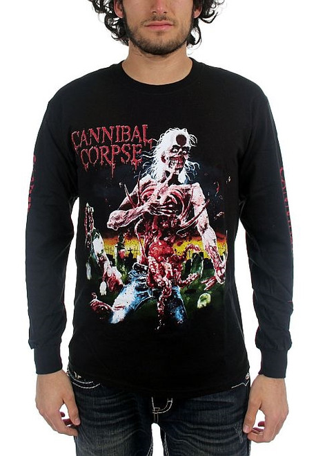 Cannibal Corpse - Eaten Back To Life Long Sleeve T-Shirt