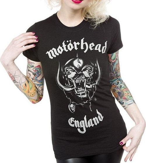 Motorhead England Junior Women's T-Shirt