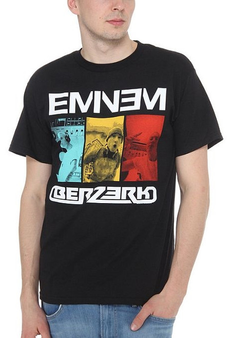 Eminem Berzerk Black T-Shirt