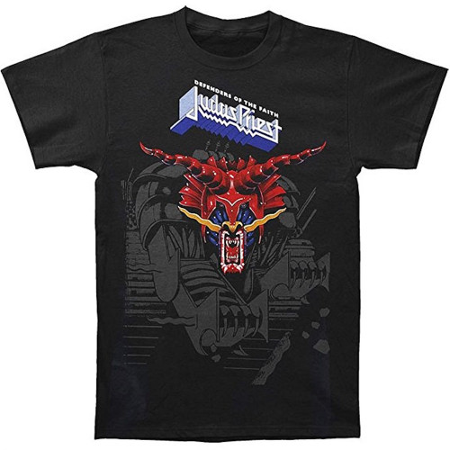 Judas Priest Defenders Men's Black T-Shirt