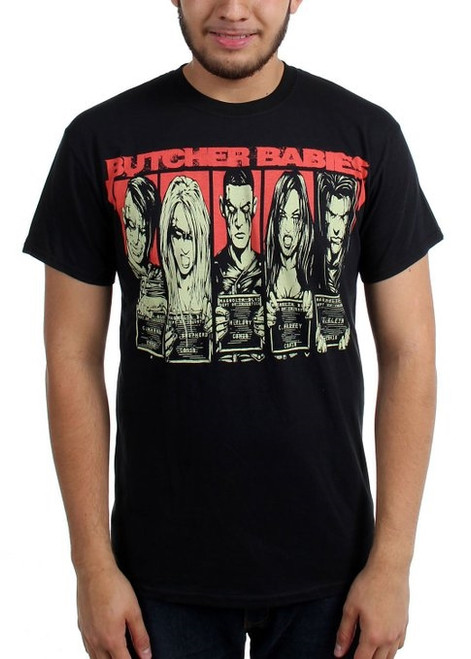 Butcher Babies Line Up T-Shirt