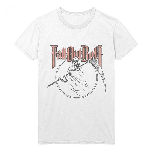 Fall Out Boy Reaper Men's T-Shirt White