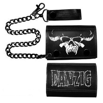 Danzig Skull Chain Wallet