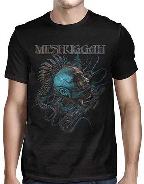 Meshuggah Head Men's Black T-Shirt