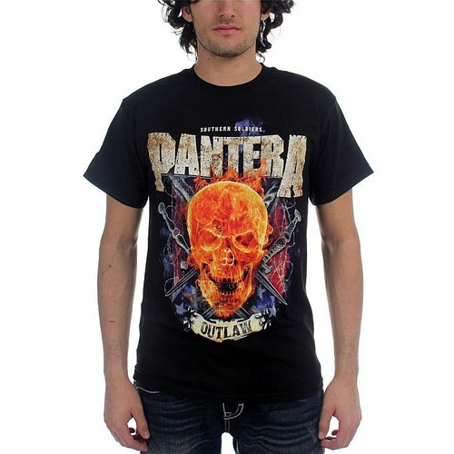 Pantera - Outlaw Skull T-Shirt