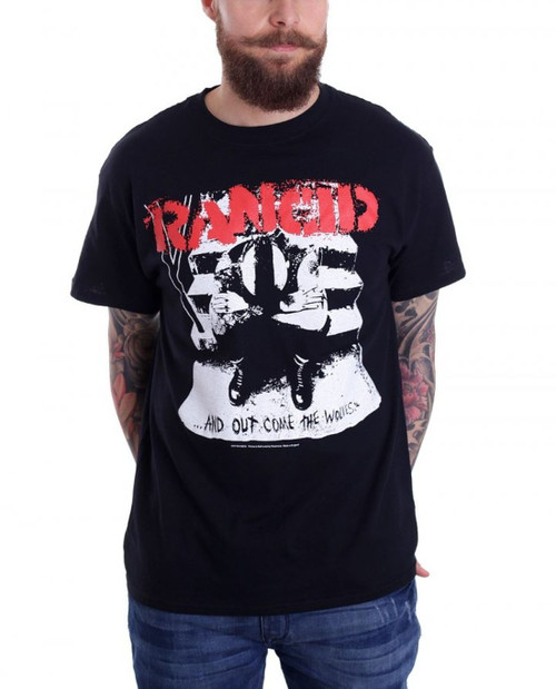 Rancid And Out Come The Wolves Discharge T-Shirt