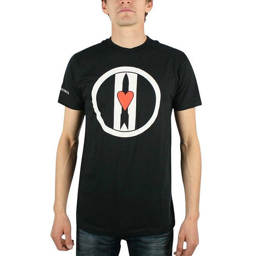 Love and Rockets Logo Discharge T-Shirt