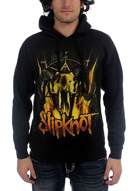 Slipknot Cattle Skull Hoodie Sweatshirt