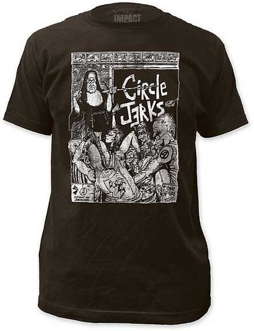 Circle Jerks Bad Religion Fitted T-Shirt