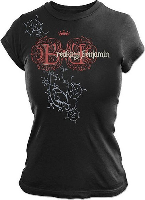 Breaking Benjamin - Viney BB Logo Junior Tissue Junior Girlie T-Shirt