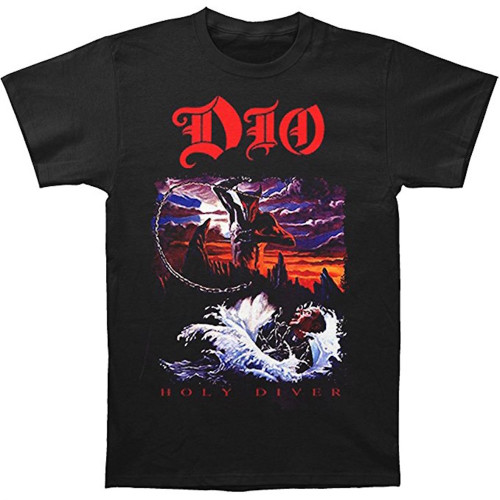 Dio Holy Diver Men's Black T-Shirt