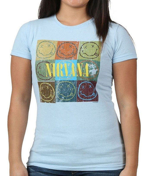 Nirvana Smile Box Junior Women's T-Shirt