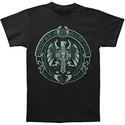 Dropkick Murphys Celtic Punk Invasion 2015 Tour Men's T-Shirt
