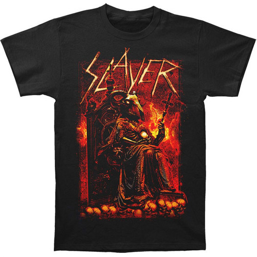 Slayer Reign In Blood RIB Goat Men's Black T-Shirt