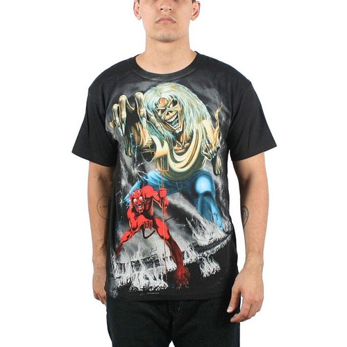Iron Maiden Jumbo Number of the Beast Eddie T-Shirt