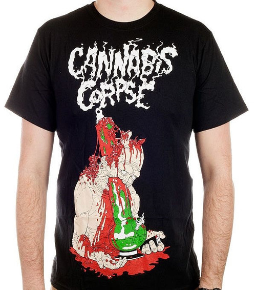 Cannabis Corpse Death Bong Shirt