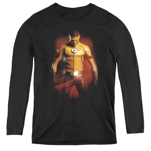 The Flash Kid The Flash Women's Long Sleeve T-Shirt Black