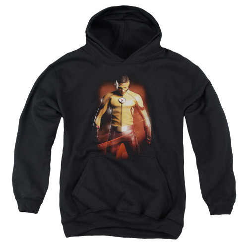 The Flash Kid The Flash Youth Pullover Hoodie Sweatshirt Black