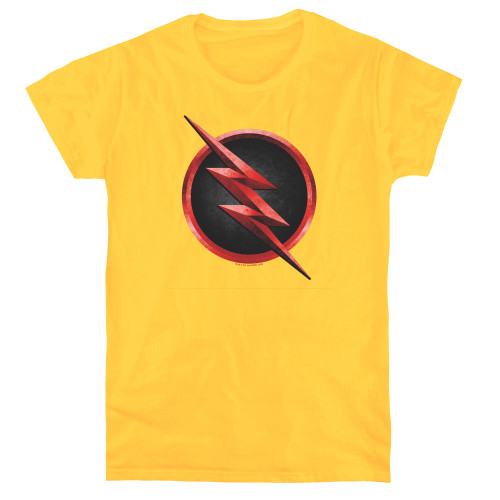 The Flash Reverse The Flash Logo Women's T-Shirt Yellow