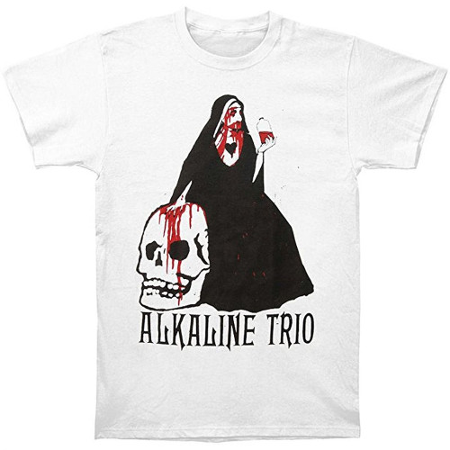 Alkaline Trio Nun Men's White T-Shirt