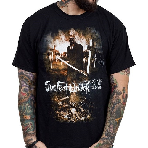 Six Feet Under - A Decade In The Grave T-Shirt