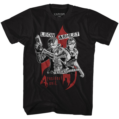 Resident Evil Reinvented Black Adult T-Shirt