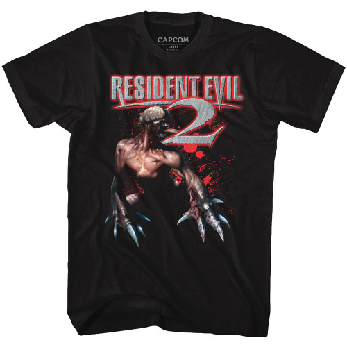 Resident Evil Mr. Licker Black Adult T-Shirt