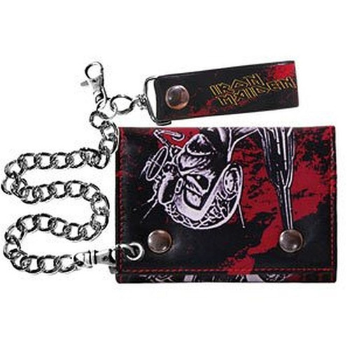 Iron Maiden - Somewhere In Time Leather Chain Wallet