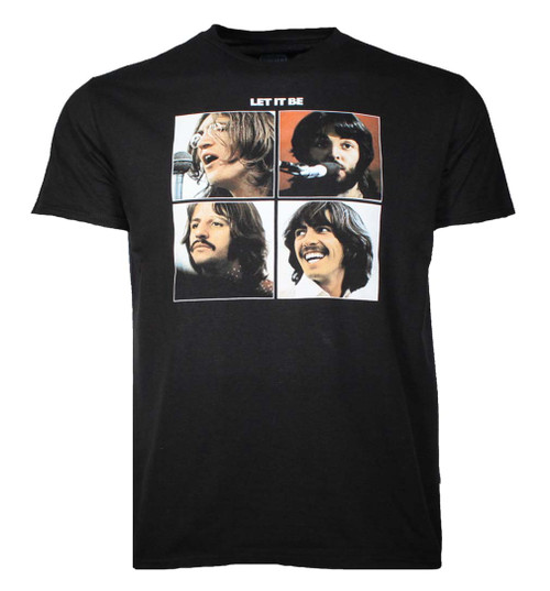 Beatles Let It Be Black Classic T-Shirt