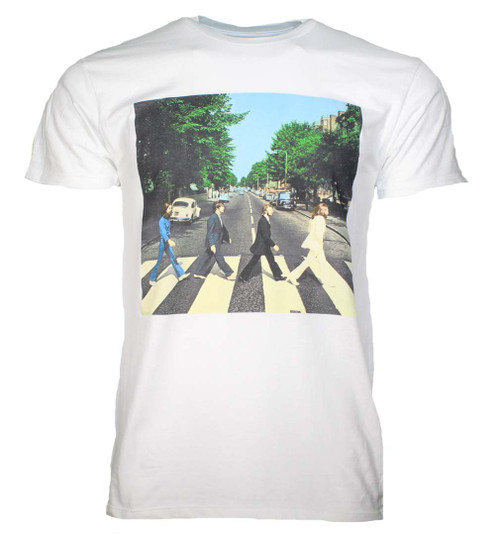 Beatles Abbey Road Walk White Classic T-Shirt