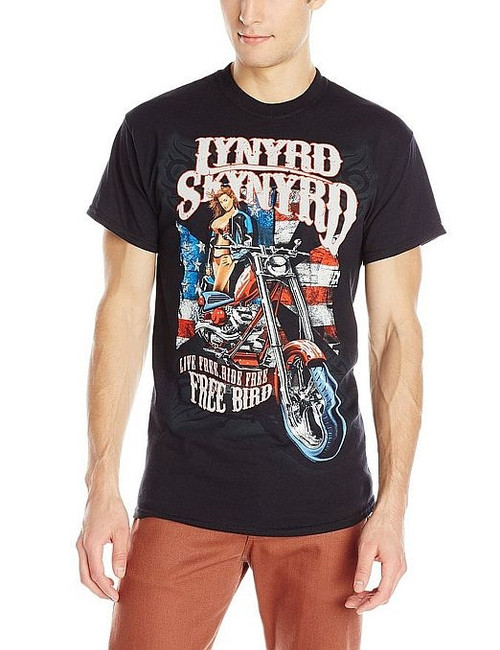 Lynyrd Skynyrd Live Free Ride Free T-Shirt