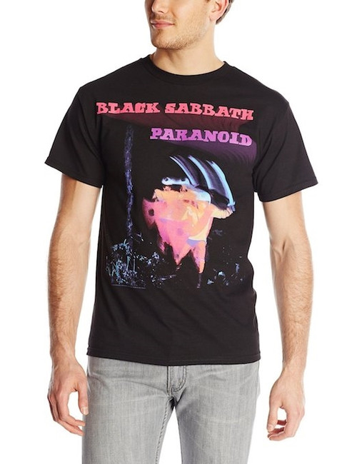 Black Sabbath Paranoid Motion Trails T-Shirt Ozzy