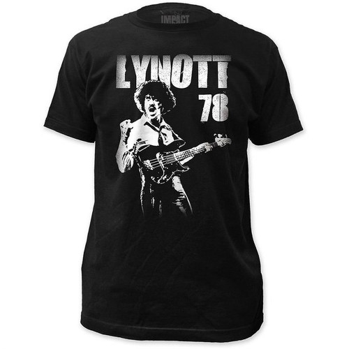 Thin Lizzy Lynott 78 Fitted T-Shirt