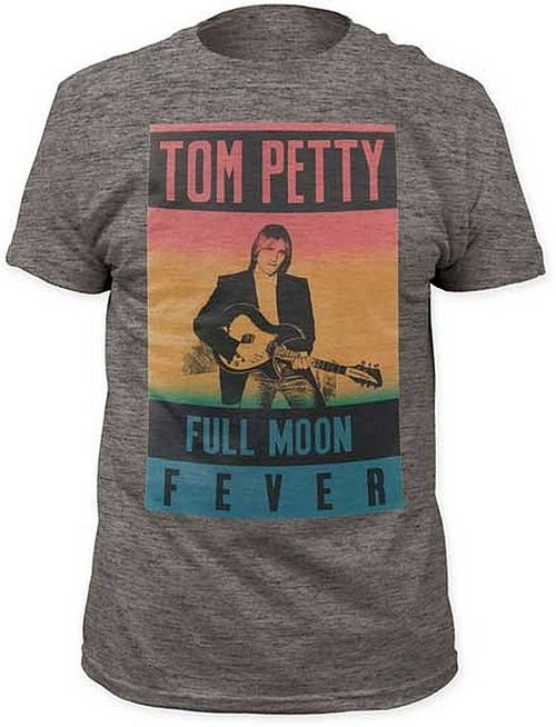 Tom Petty Full Moon Fever Fitted Tri-Blend T-Shirt