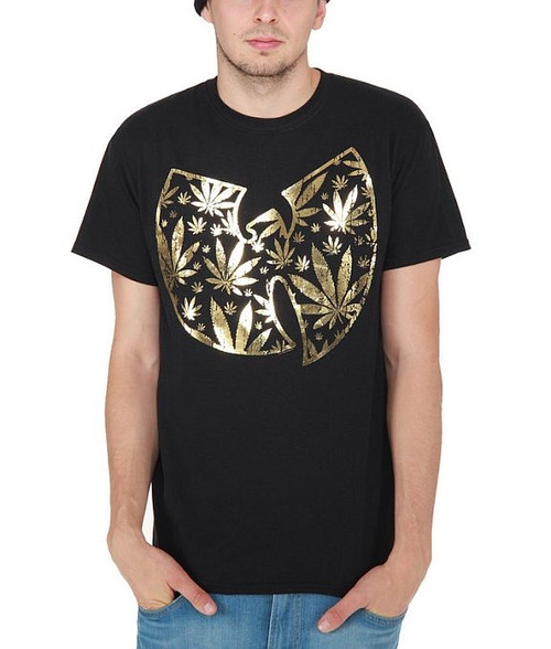 Wu-Tang Clan Pot Leaf Clan Logo T-Shirt