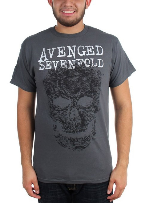 Avenged Sevenfold Skull Grey T-Shirt