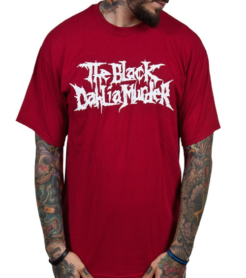 Black Dahlia Murder Classic Logo Red T-Shirt