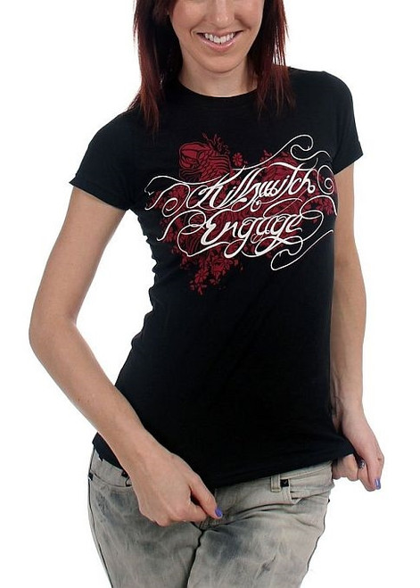 Killswitch Engage Tatt Script Junior Women's T-Shirt