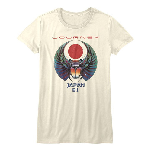 Journey Japan 81 Natural Junior Women's T-Shirt