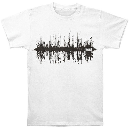 Nine Inch Nails Ghost Trees Men's White T-Shirt