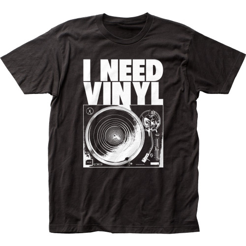Impact Originals I Need Vinyl Fitted Classic Jersey T-Shirt