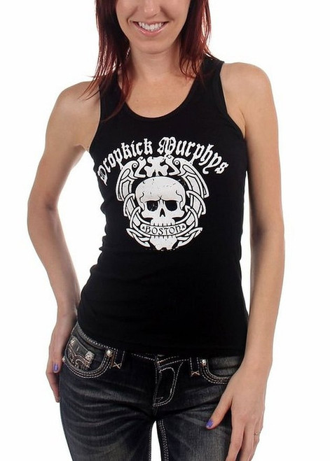 Dropkick Murphys Boston Skull Women's Tank Top T-Shirt