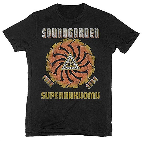 Soundgarden Superunknown Spiral 94 Tour Men's Soft T-Shirt
