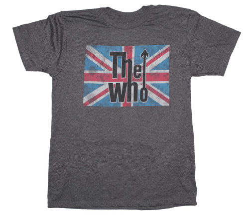 The Who Union Jack Logo Classic T-Shirt - Clearance