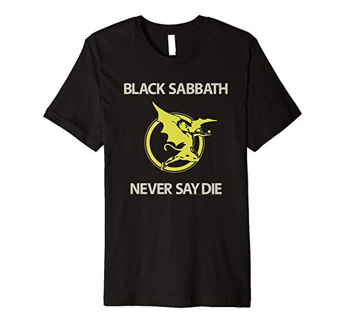 Black Sabbath Never Say Die Creature Adult T-Shirt