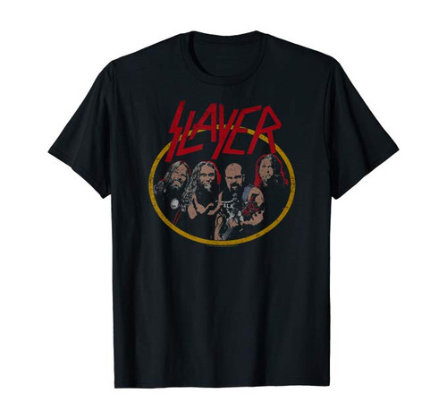 Slayer Distressed Photo T-Shirt