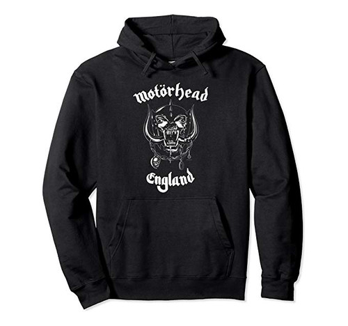 Motorhead England Pullover Hoodie Sweatshirt