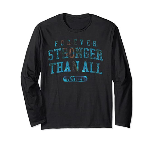 Pantera Official Forever Stronger Than All Blue Long Sleeve Shirt