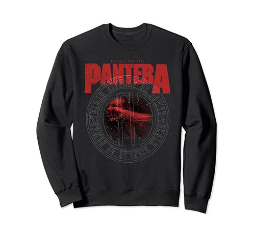 Pantera Official Vulgar Display of Power Circle Sweatshirt